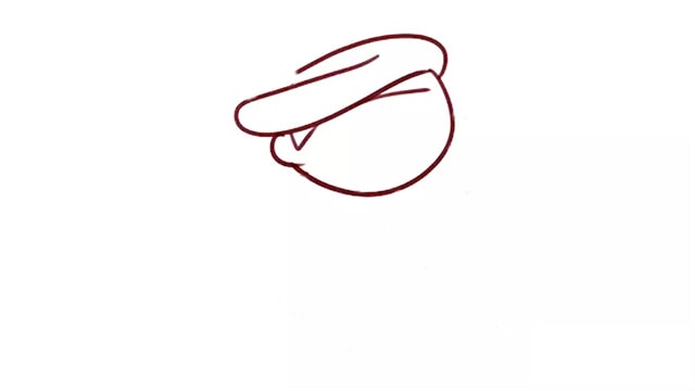武松打虎簡(jiǎn)筆畫