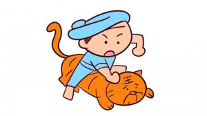 武松打虎簡(jiǎn)筆畫(huà)