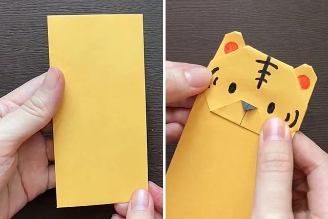 虎年紅包自己手工制作