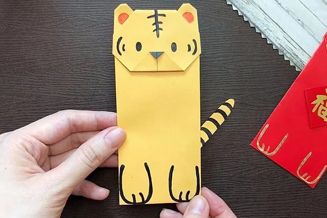 虎年紅包自己手工制作
