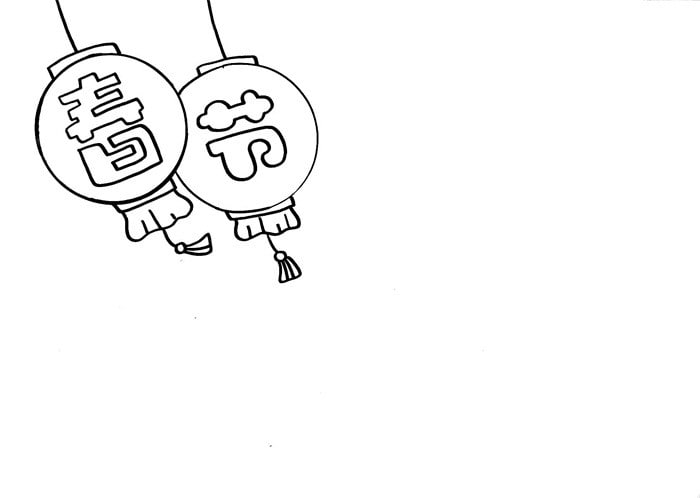 春節(jié)手抄報(bào)模板圖片簡(jiǎn)單又漂亮