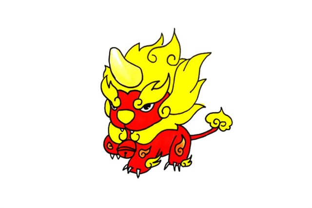 年獸簡筆畫怎么畫圖片