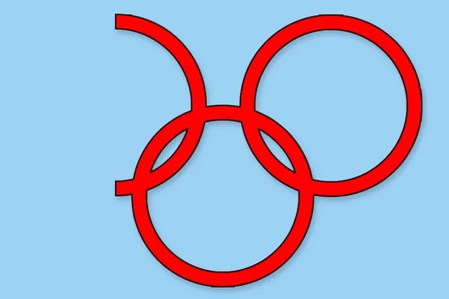 冬奧會(huì)剪紙教程：奧運(yùn)五環(huán)剪紙