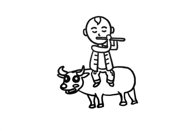 王二小放牛郎簡(jiǎn)筆畫(huà)怎么畫(huà)