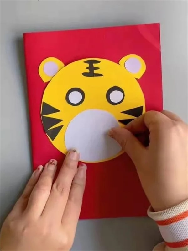 虎年新年賀卡制作怎么做