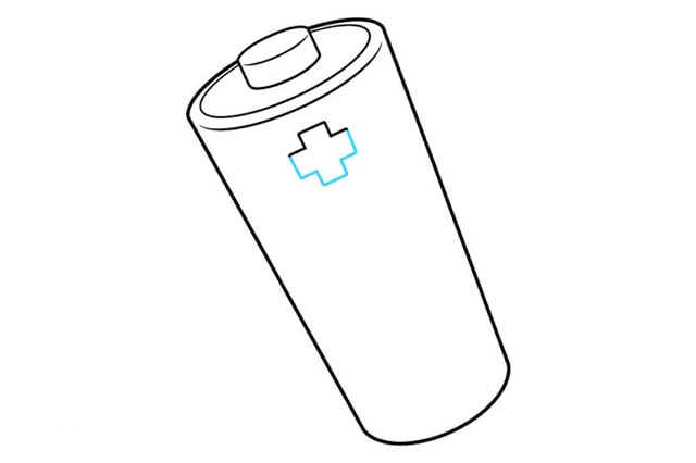 生活用品簡(jiǎn)筆畫電池怎么畫
