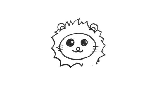 獅子簡筆畫怎么畫簡單圖片