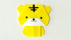 紙老虎手工折紙教程簡(jiǎn)單漂亮