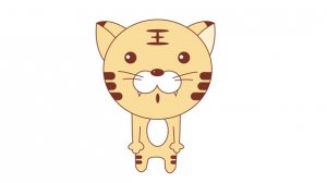 彩色老虎簡(jiǎn)筆畫(huà)怎么畫(huà)圖片