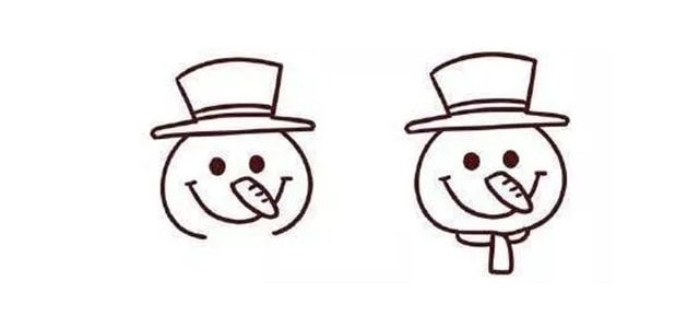 雪人簡(jiǎn)筆畫圖片教程