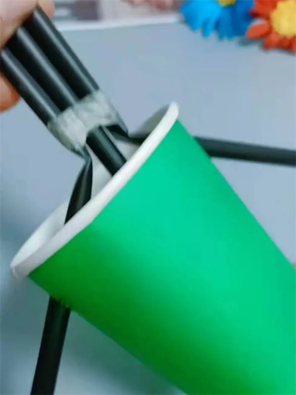 一次性紙杯手工制作淘氣虎