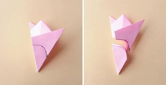 梅花兒童剪紙圖片簡單的又漂亮