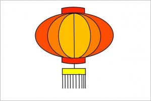 燈籠簡筆畫怎么畫簡單