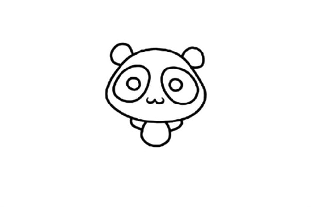 可愛的大熊貓簡(jiǎn)筆畫怎么畫簡(jiǎn)單