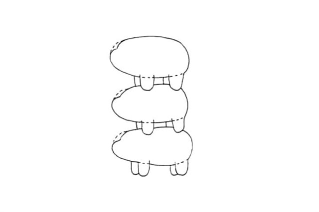 三只小熊簡(jiǎn)筆畫教程