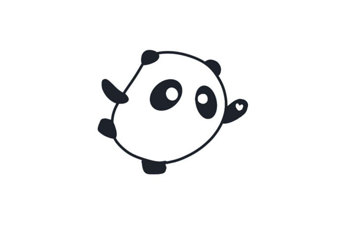 冰墩墩冬奧會(huì)花樣滑冰簡(jiǎn)筆畫教程圖片