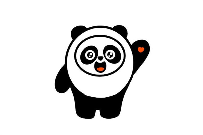 北京冬奧會(huì)吉祥物冰墩墩簡(jiǎn)筆畫教程