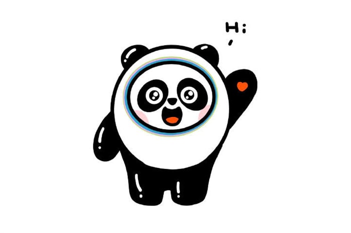 北京冬奧會(huì)吉祥物冰墩墩簡(jiǎn)筆畫教程