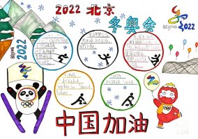 二年級(jí)北京冬奧會(huì)手抄報(bào)圖片（26p）