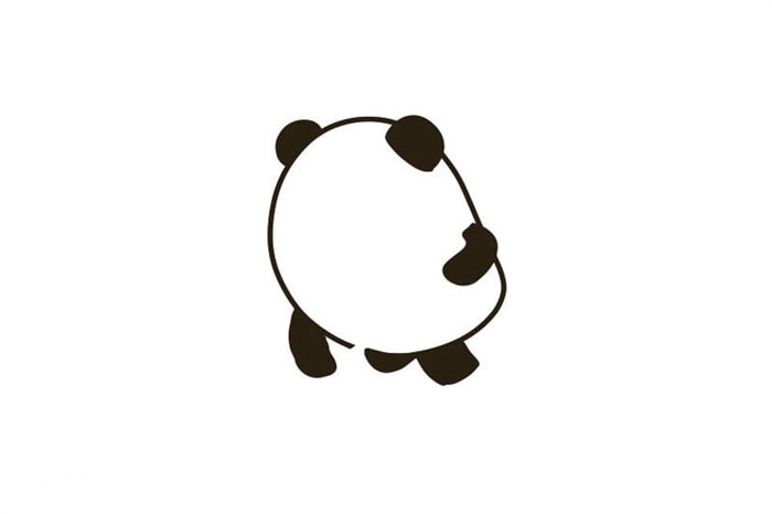 冰墩墩冰球比賽簡筆畫教程圖片