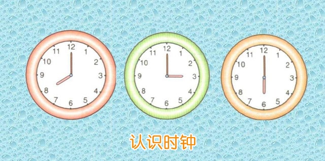 幼兒園中班數(shù)學(xué)教案《認(rèn)識(shí)時(shí)鐘》