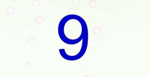 幼兒園中班數(shù)學教案《認識數(shù)字9》