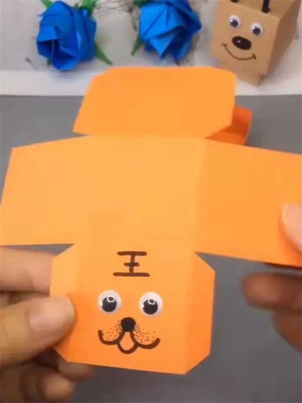 立體小老虎手工制作