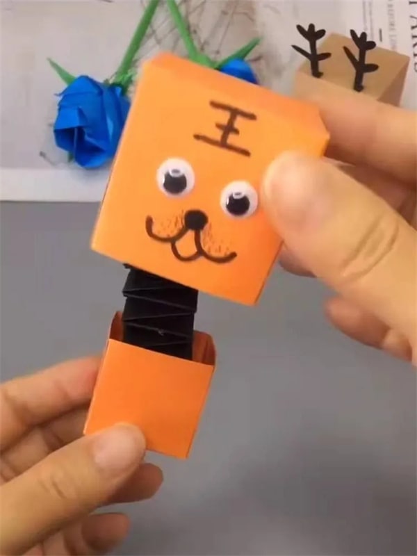 立體小老虎手工制作