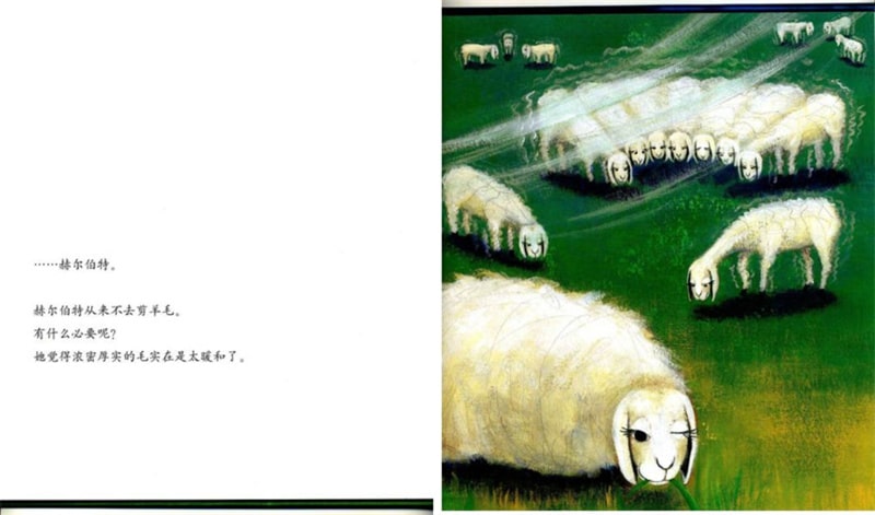 繪本故事《有個性的羊》喜歡與眾不同的我