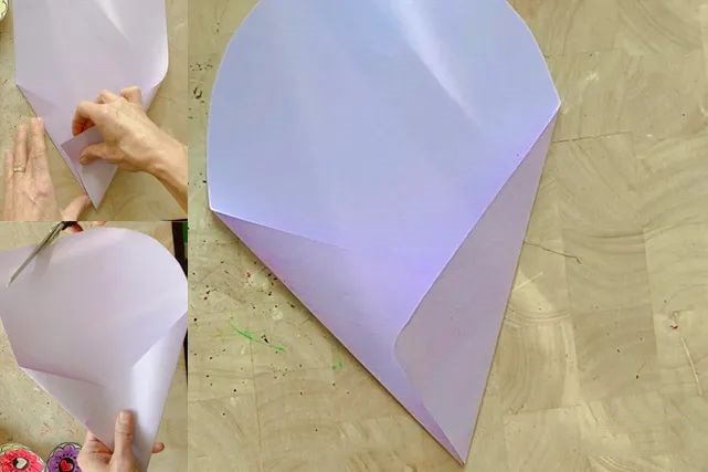 婦女節(jié)手工剪紙花束制作方法