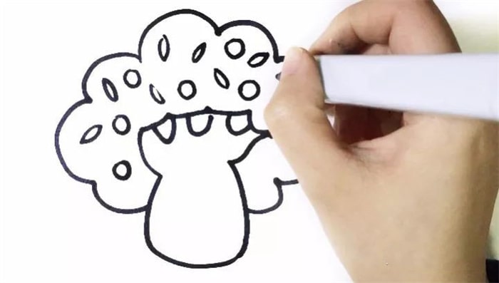 大樹房子簡(jiǎn)筆畫怎么畫圖片