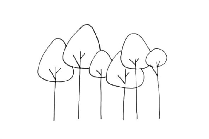 植樹節(jié)卡通簡筆畫怎么畫