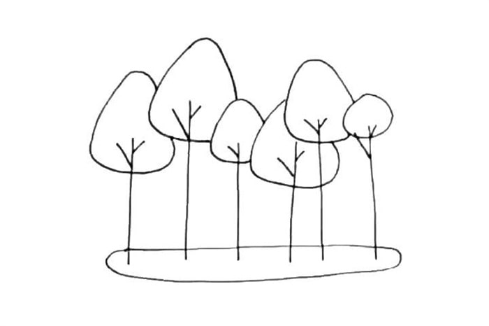 植樹節(jié)卡通簡筆畫怎么畫