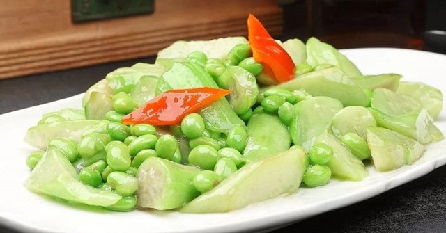 毛豆絲瓜