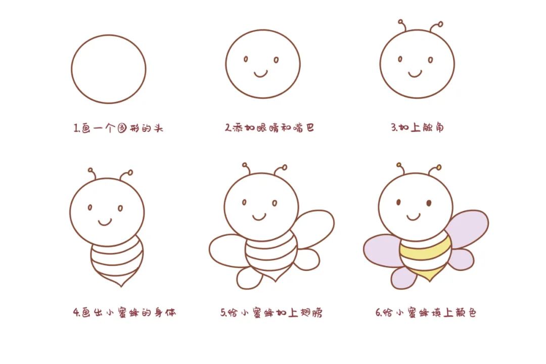 3-6歲兒童簡筆畫圖片大全