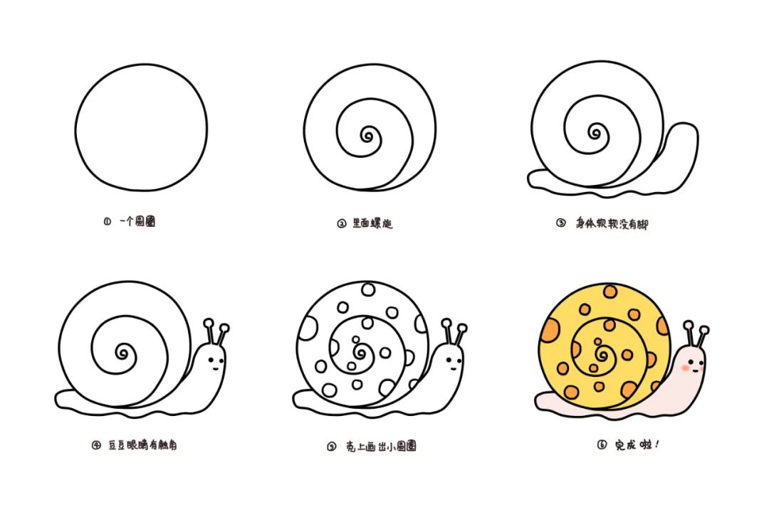 3-6歲兒童簡筆畫圖片大全
