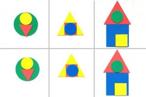 幼兒園自制玩教具，認(rèn)識(shí)顏色和形狀