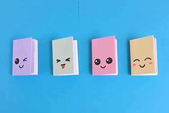 兒童手工折紙小書
