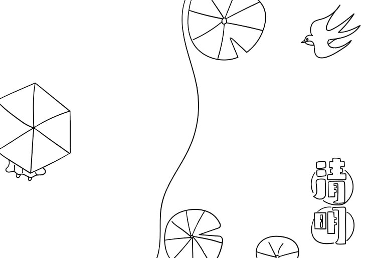 清明節(jié)手抄報(bào)圖片簡(jiǎn)單又漂亮