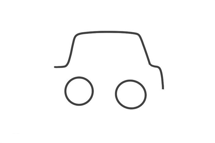 簡(jiǎn)單好畫的小汽車簡(jiǎn)筆畫教程