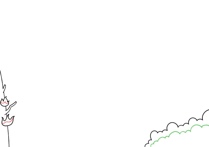 森林防火手抄報怎么畫簡單漂亮