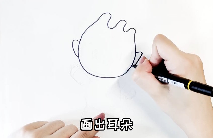 2022杭州亞運會吉祥物宸宸簡筆畫怎么畫