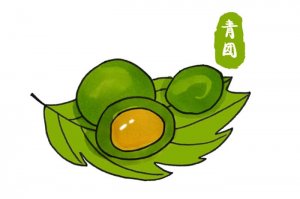 清明節(jié)青團(tuán)簡(jiǎn)筆畫(huà)教程