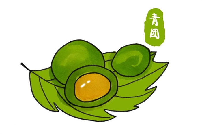清明節(jié)青團(tuán)簡(jiǎn)筆畫(huà)教程
