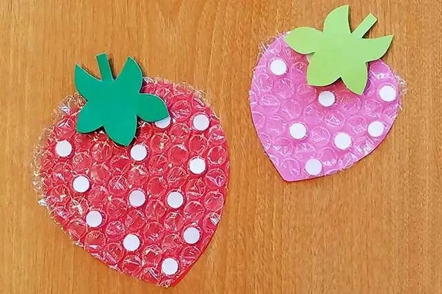 幼兒手工制作草莓的幾種簡單方法