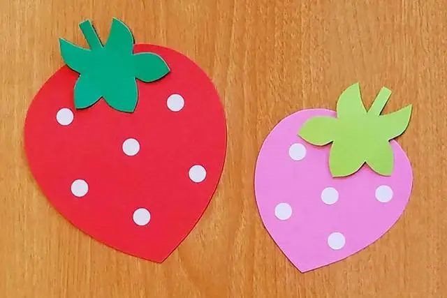 幼兒手工制作草莓的幾種簡單方法