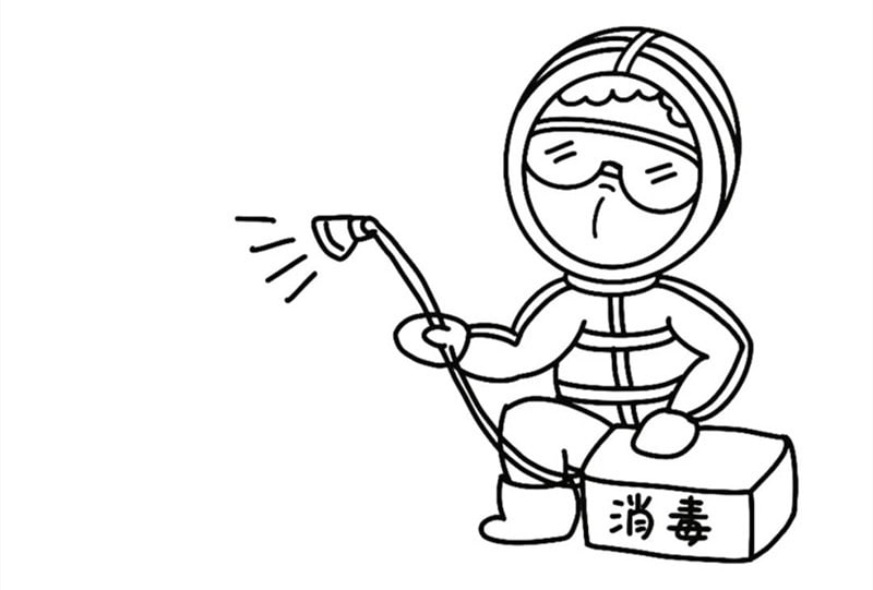關(guān)于消滅新冠病毒的簡(jiǎn)筆畫怎么畫
