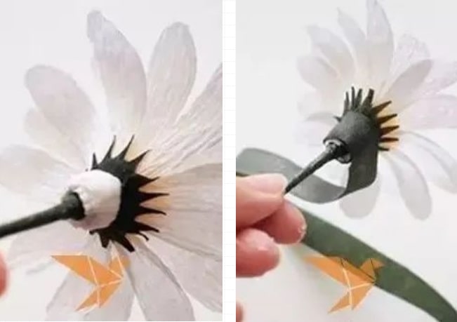 手工制作小雛菊紙藝花