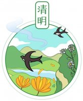兒童清明節(jié)圖片簡(jiǎn)筆畫(huà)彩色